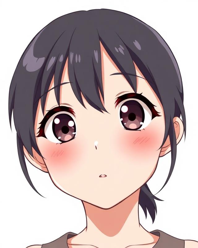 Anime Portrait preset example — AI-generated.